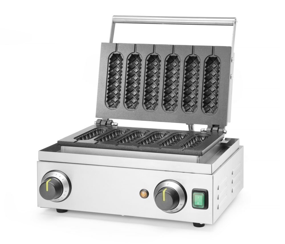 Waffeleisen 'Corn Dog', HENDI, 230V/1550W, 390x378x(H)229mm