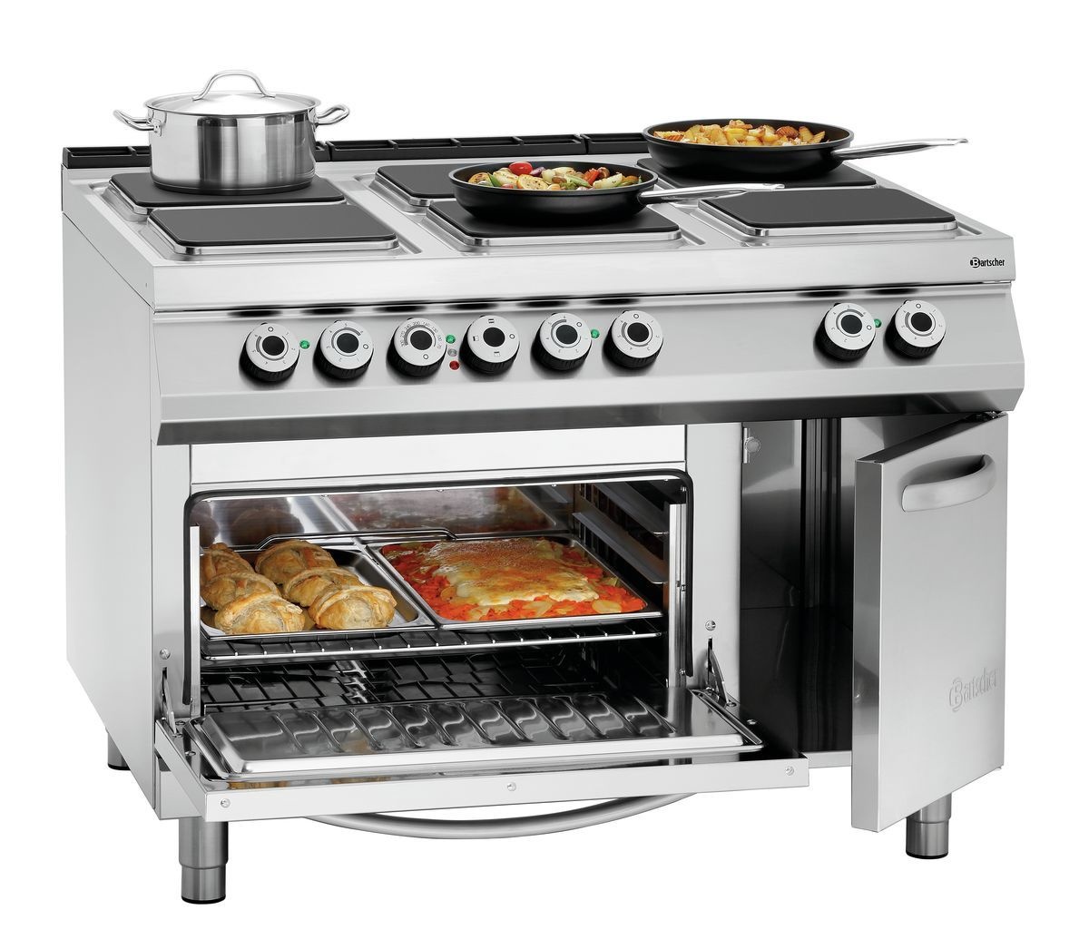 6 Platten Elektroherd, EBO 2/1GN 6 Platten Elektroherd, EBO 2/1GN