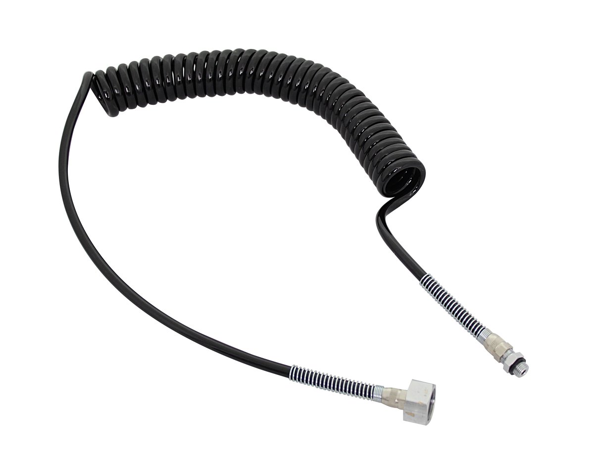 Schlauch ausziehbar bis 300 - 400 cm, schwarz