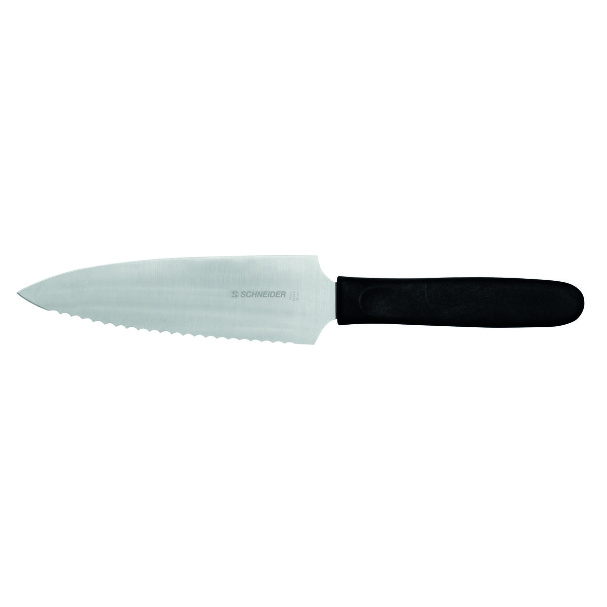 Tortenmesser, glatte Schneide, Wellenschliff