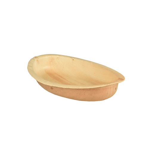 5600 Teller, Palmblatt "pure" oval 18 cm x 11,5 cm x 3 cm