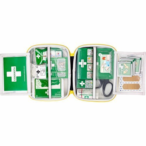 6 "Cederroth" First Aid Kit Medium 19 cm x 23,1 cm x 7,8 cm grün