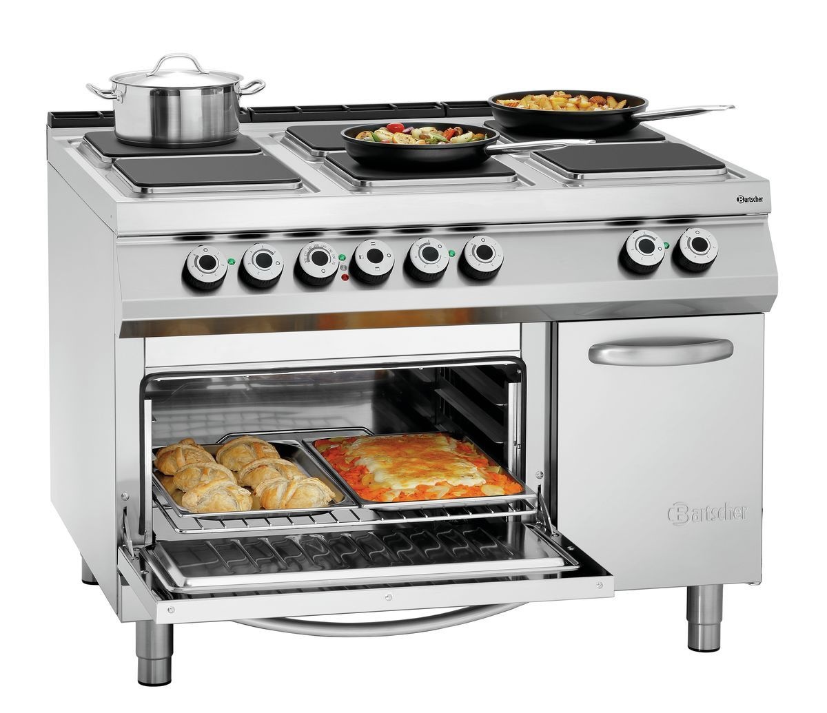 6 Platten Elektroherd, EBO 2/1GN 6 Platten Elektroherd, EBO 2/1GN