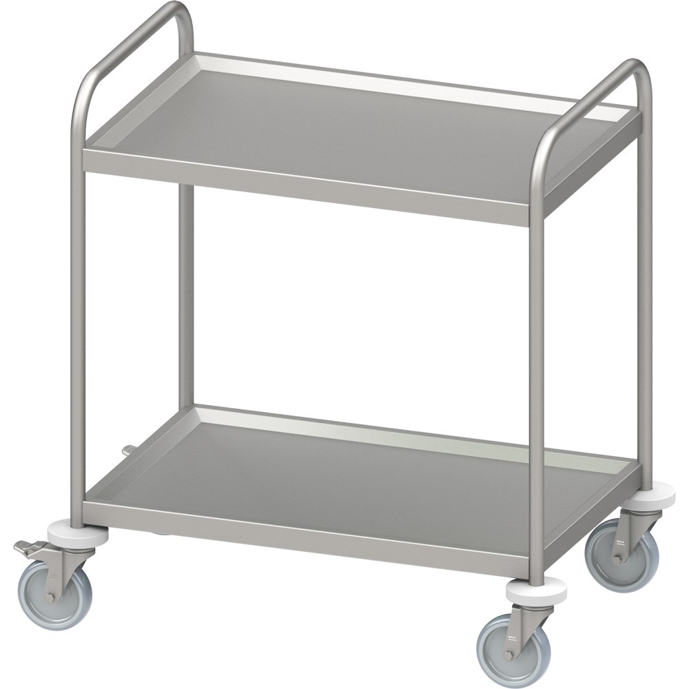 Servierwagen "PRO" mit zwei Böden 1200x600x950 mm, verschweißt