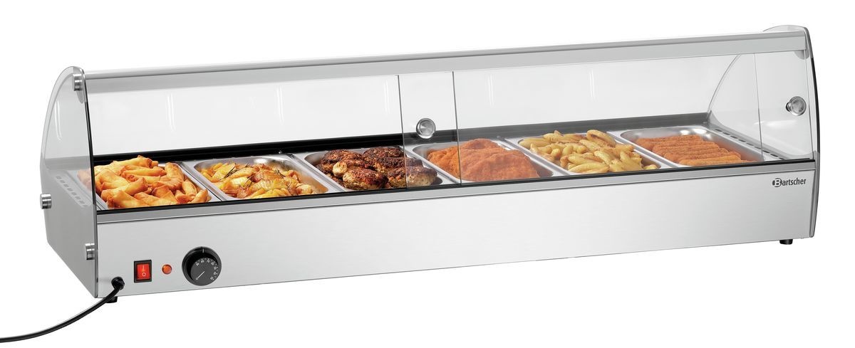 Heiße Aufsatzvitrine R6 6 x 1/3 GN Heiße Aufsatzvitrine R6 6 x 1/3 GN