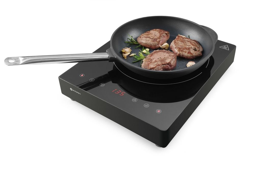 Induktionskocher 3500W Kitchen Line, HENDI, Kitchen Line, 230V/3500W, 339x444x(H)80mm