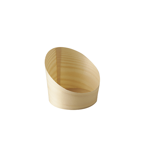 25 Snackbecher, Holz "pure" Ø 8,2 cm · 8,5 cm 5250 Snackbecher, Holz "pure" Ø 8,2 cm · 8,5 cm