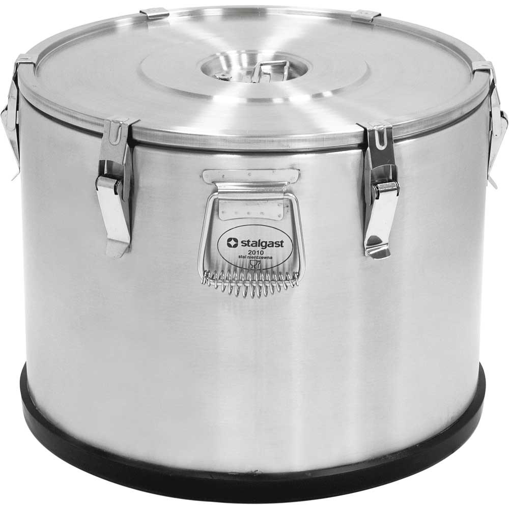 Thermobehälter aus rostfreiem Edelstahl, 50 Liter Thermobehälter aus rostfreiem Edelstahl, 50 Liter