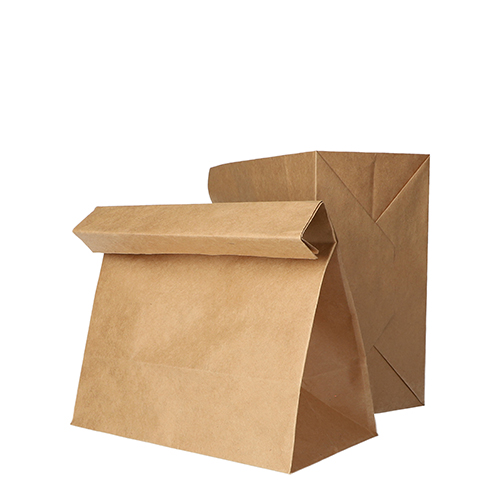9000 Blockbodenbeutel, Kraftpapier 29,5 cm x 19 cm x 12 cm braun