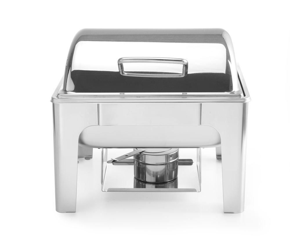 Chafing Dish GN 1/2, Spiegelglanz, HENDI, Profi Line, 4L, 365x345x(H)345mm