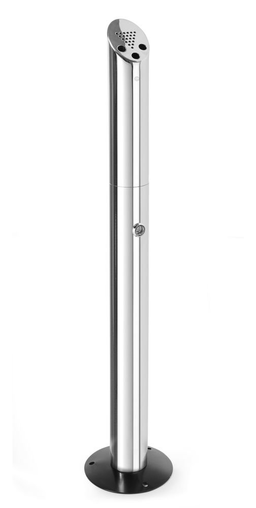 Standaschenbecher Säulenmodell, HENDI, ⌀170x(H)920mm