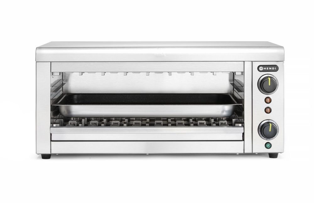 Salamander mit Quarz-Infrarotheizelement, HENDI, 230V/3645W, 689x397x(H)318mm