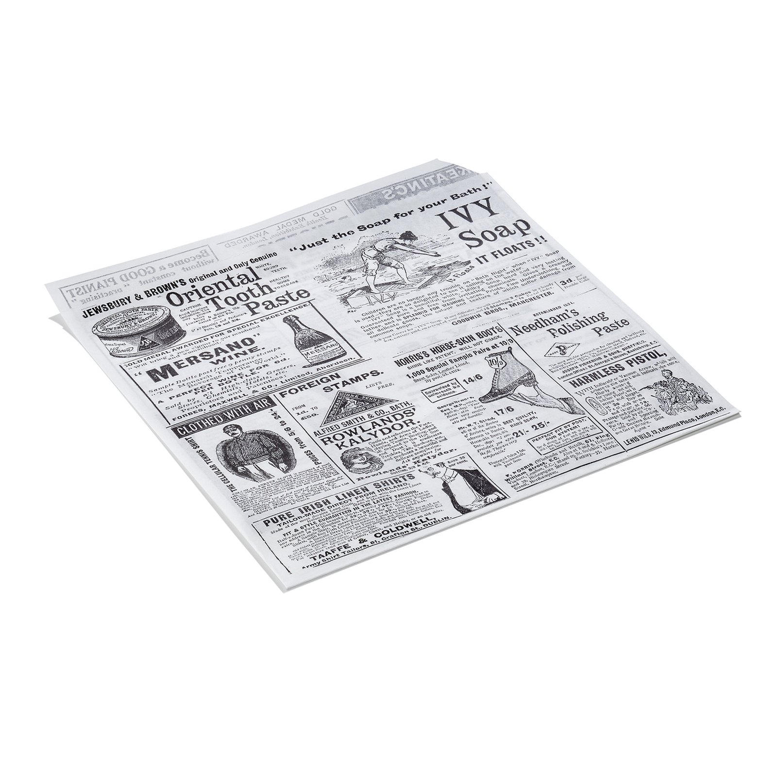 Takeawaytüte Times White Set WRAP & GO, 17 x 18 cm, Set á 500 Stück, 2-seitig geöffnet, Fettpapier Takeawaytüte Times White Set WRAP & GO, 17 x 18 cm, Set á 500 Stück, 2-seitig geöffnet, Fettpapier