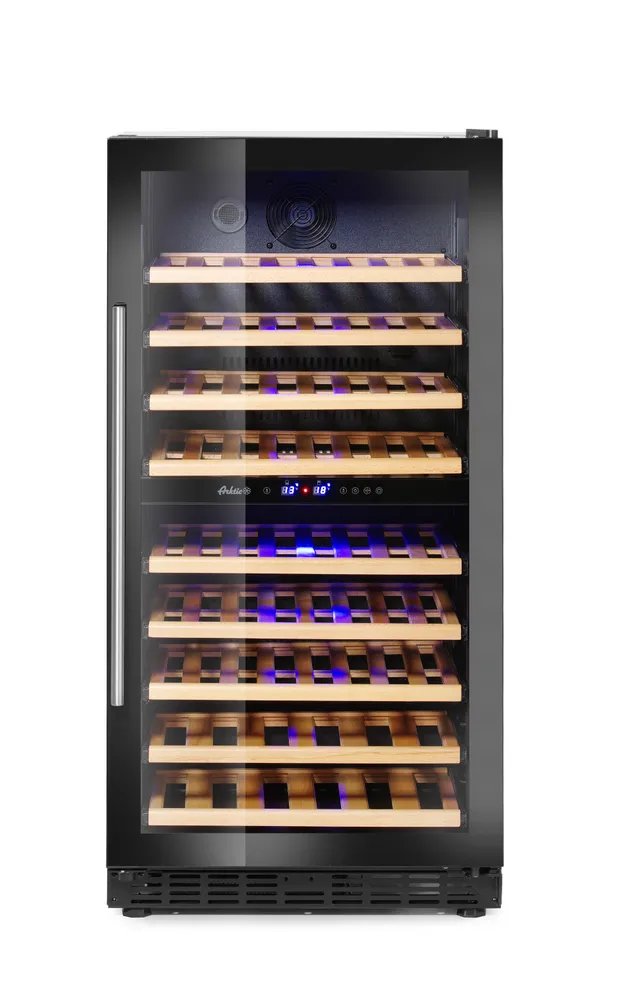 Weinkühlschrank, 2 Zonen, 72 Flaschen, Arktic, 232L, 220-240V/110W, 595x675x(H)1215mm Weinkühlschrank, 2 Zonen, 72 Flaschen, Arktic, 232L, 220-240V/110W, 595x675x(H)1215mm