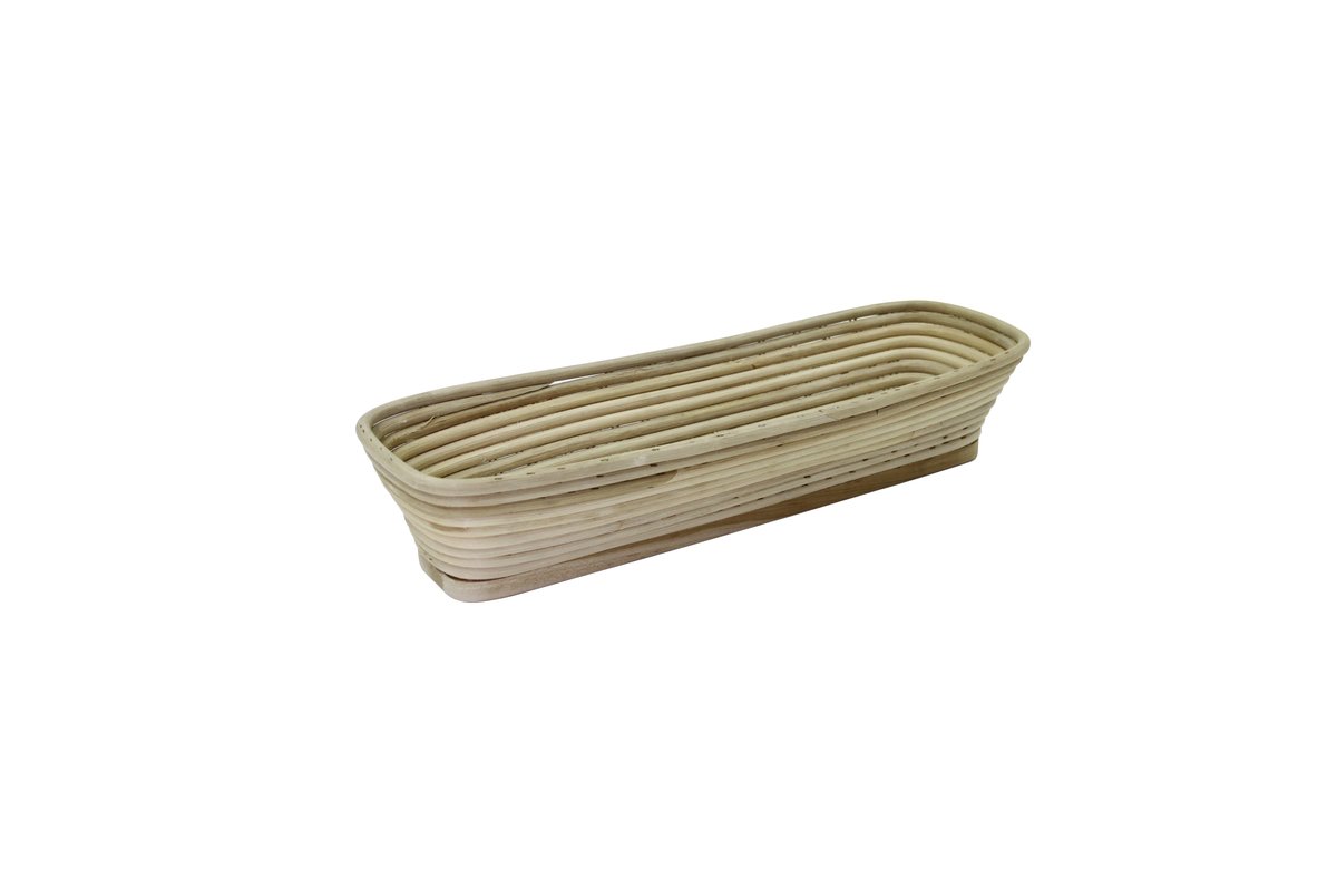 Brotform / Gärkorb lang, eckiger Kopf Brotform / Gärkorb lang, eckiger Kopf