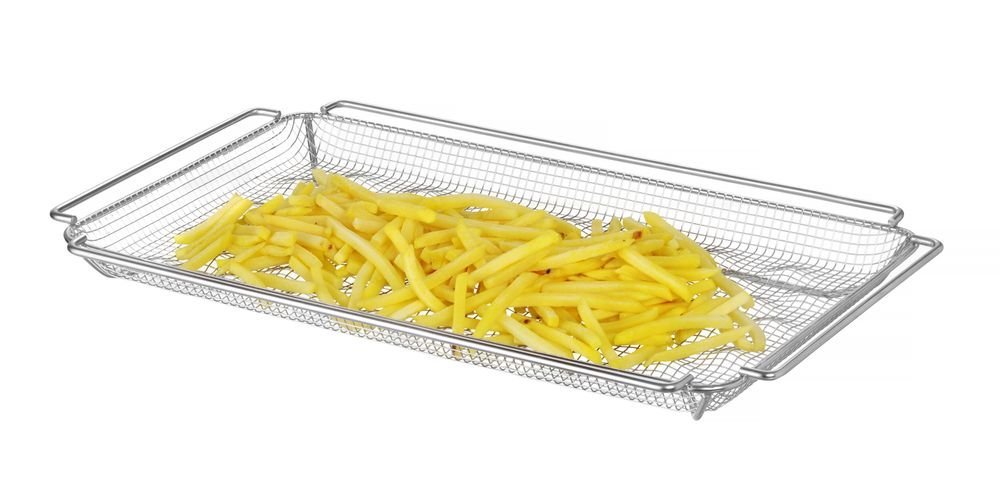 Pommes frites Ofenkorb, gewellt CONVECTOMAT FRY, HENDI, GN 1/1, 530x325x(H)40mm Pommes frites Ofenkorb, gewellt CONVECTOMAT FRY, HENDI, GN 1/1, 530x325x(H)40mm
