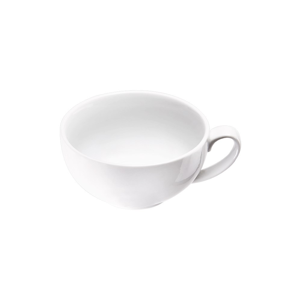 Stalgast, Tea for one-Set, 3-tlg.; Teekanne mit Tasse und Untertasse, reinweißes Hotelporzellan, Serie Isabell, 350 ml