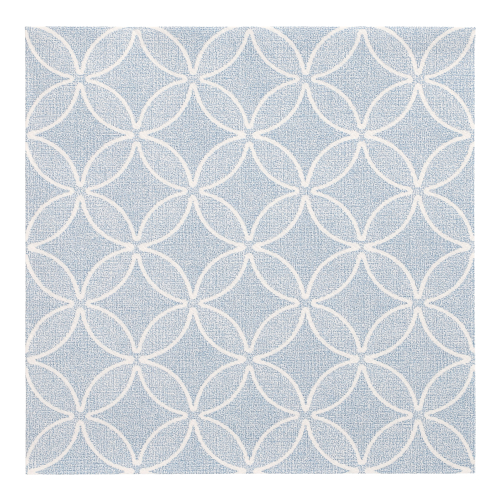 250 Servietten "ROYAL Collection" 1/4-Falz 40 cm x 40 cm arktikblau "Circle Flowers" 12000 Servietten "ROYAL Collection" 1/4-Falz 40 cm x 40 cm arktikblau "Circle Flowers"