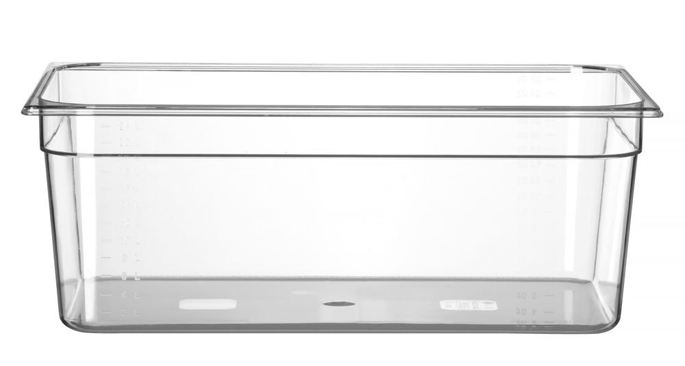 Gastronorm-Behälter 1/1, HENDI, Profi Line, GN 1/1, 24L, Transparent, 530x325x(H)200mm Gastronorm-Behälter 1/1, HENDI, Profi Line, GN 1/1, 9L, Transparent, 530x325x(H)65mm