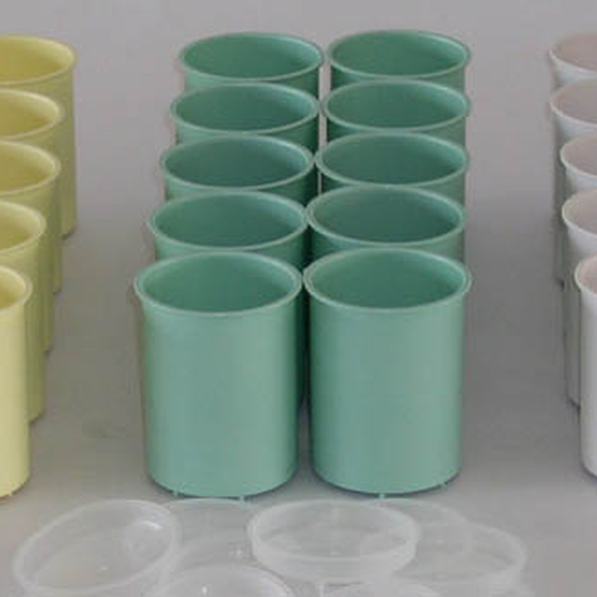 Steamblend Portionsbecher-Set 50 Stück | wiederverwendbar | mehrfarbig