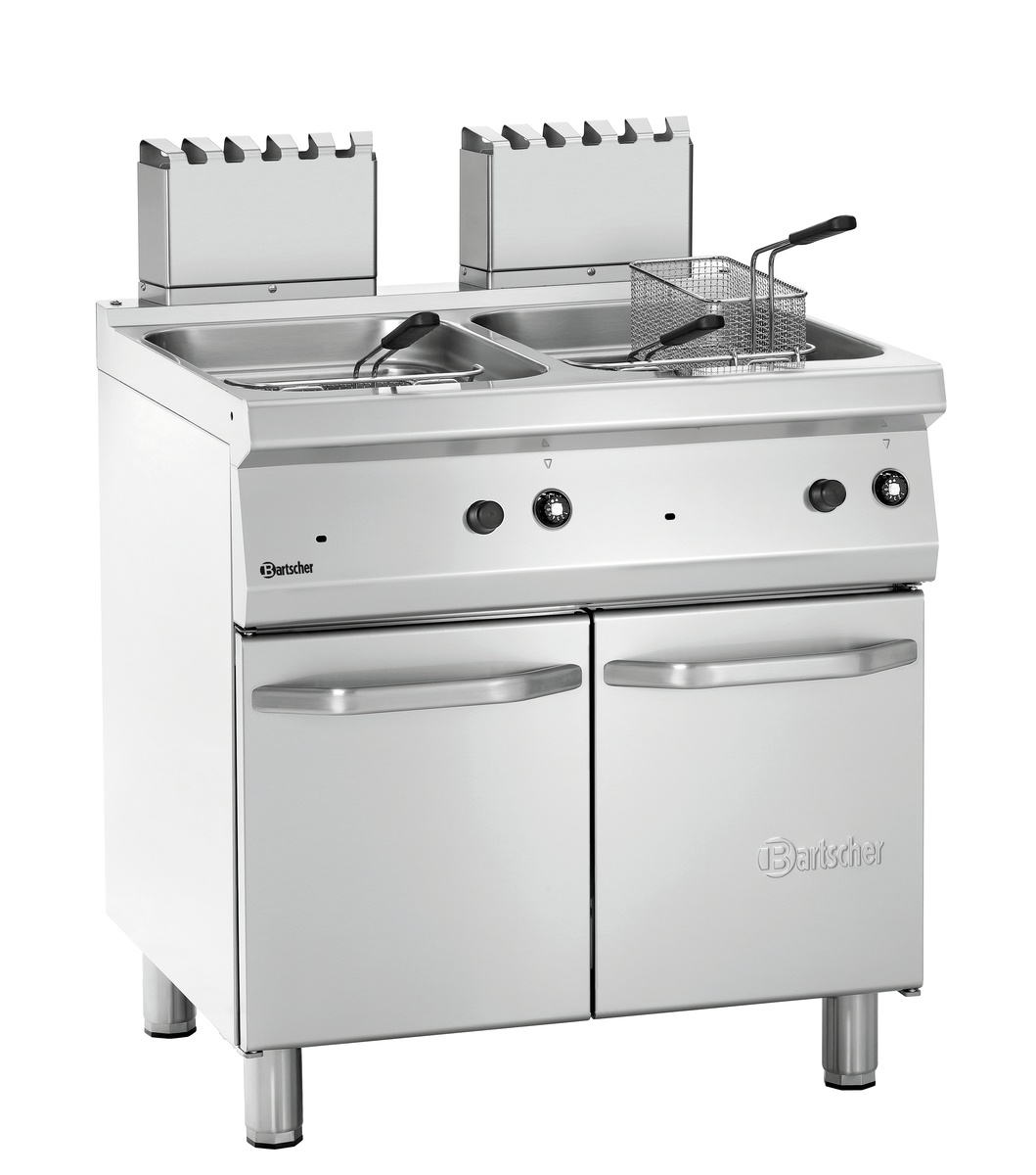 Fritteuse Gas, 700, B800, 2x15L