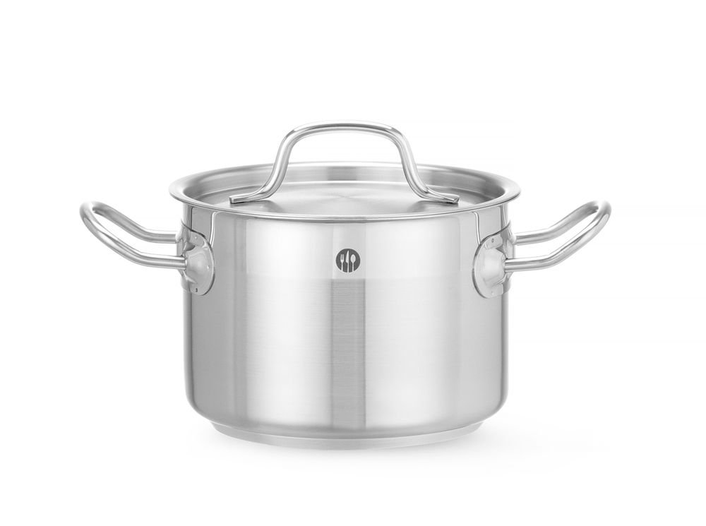 Kochtopf, mittel - mit Deckel, HENDI, Profi Line, 2L, ⌀160x(H)110mm Kochtopf, mittel - mit Deckel, HENDI, Profi Line, 23,5L, ⌀360x(H)230mm