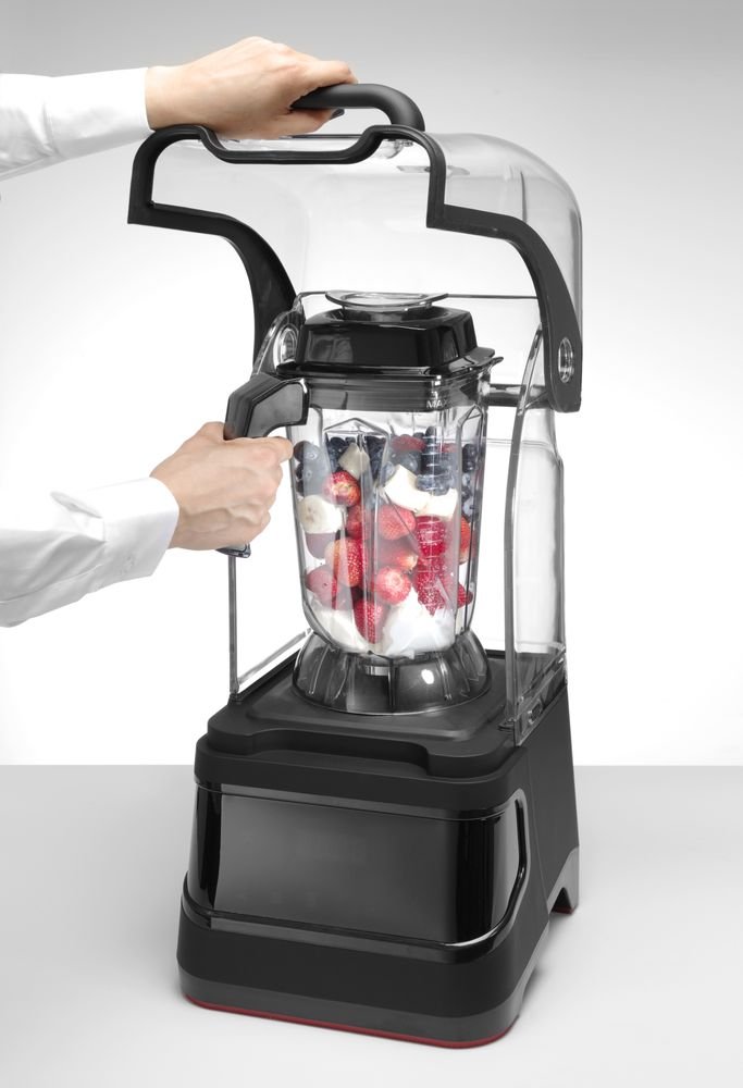 Digitaler Standmixer mit Schallgehäuse und BPA-freiem Behälter, 230V/1680W, 250x300x(H)546mm