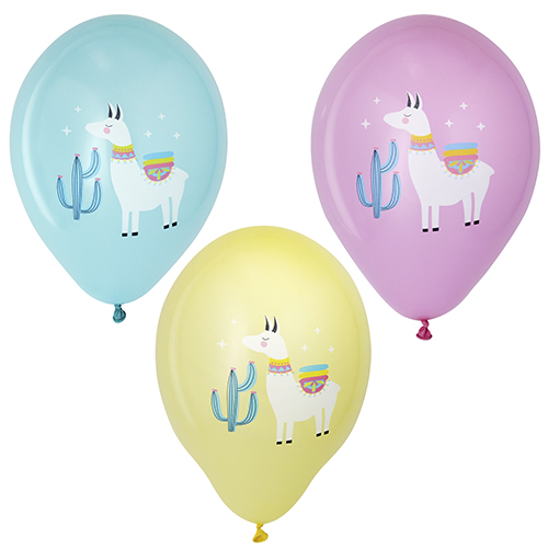 20160 Luftballons Ø 29 cm farbig sortiert "Lama"