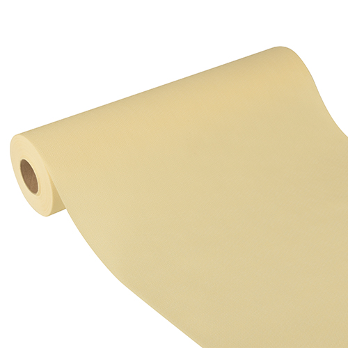 112 Tischläufer, stoffähnlich, Vlies "soft selection plus" 24 m x 40 cm champagner