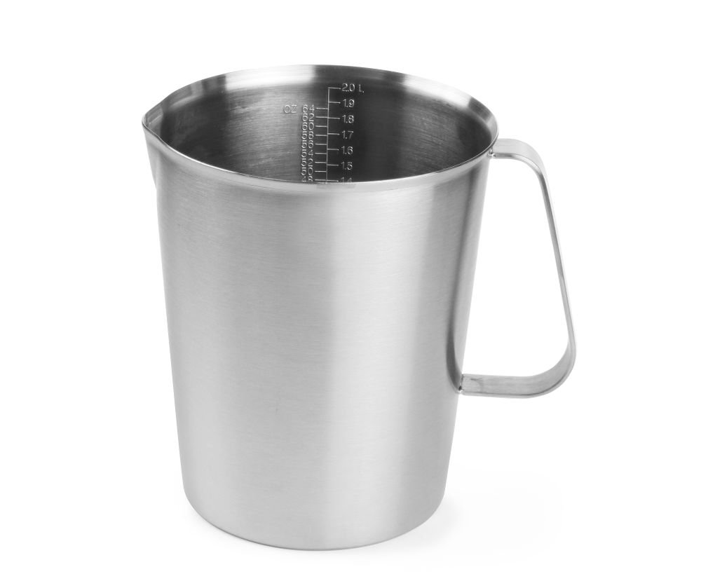 Messbecher, Edelstahl, HENDI, 2L, ⌀140x(H)170mm