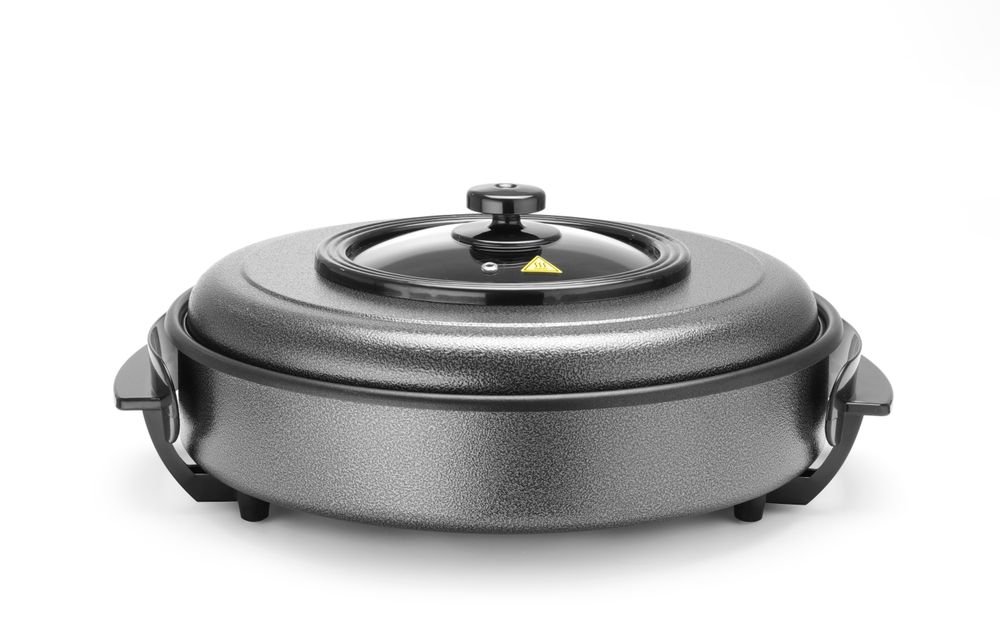 Partypfanne, HENDI, Innentopf 400x50 mm, 230V/1400W, ⌀400x(H)190mm
