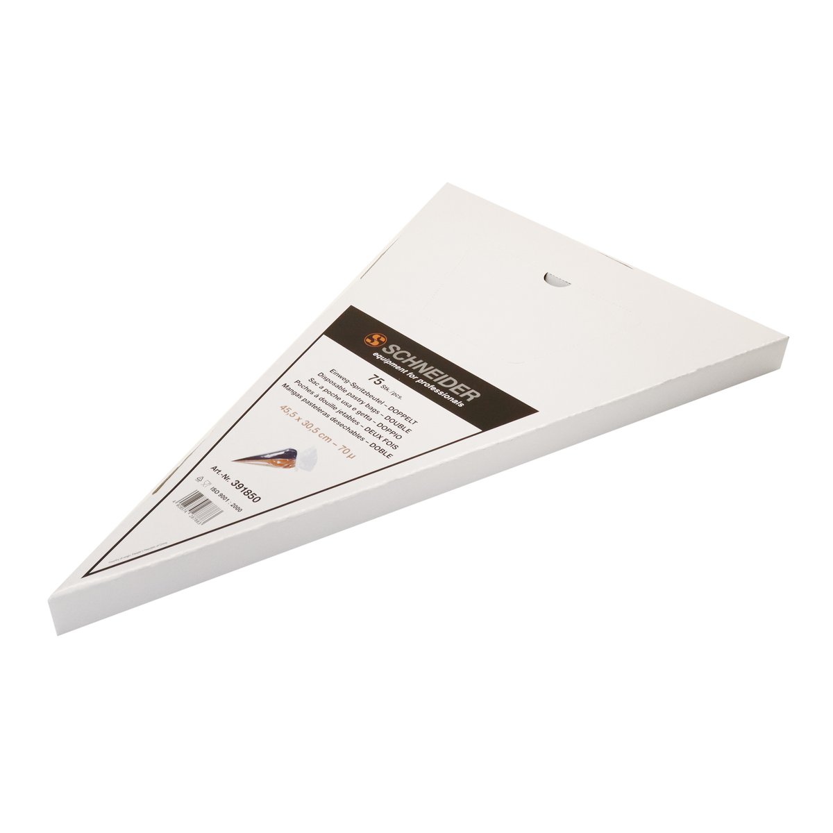 Einweg-Spritzbeutel-Doppelt, geschlossene Spitze Einweg-Spritzbeutel-Doppelt, geschlossene Spitze