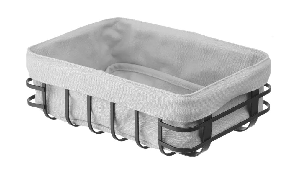 Brotkorb mit Beutel, rechteckig, 250x180x(H)85mm Brotkorb mit Beutel, rechteckig, 250x180x(H)85mm