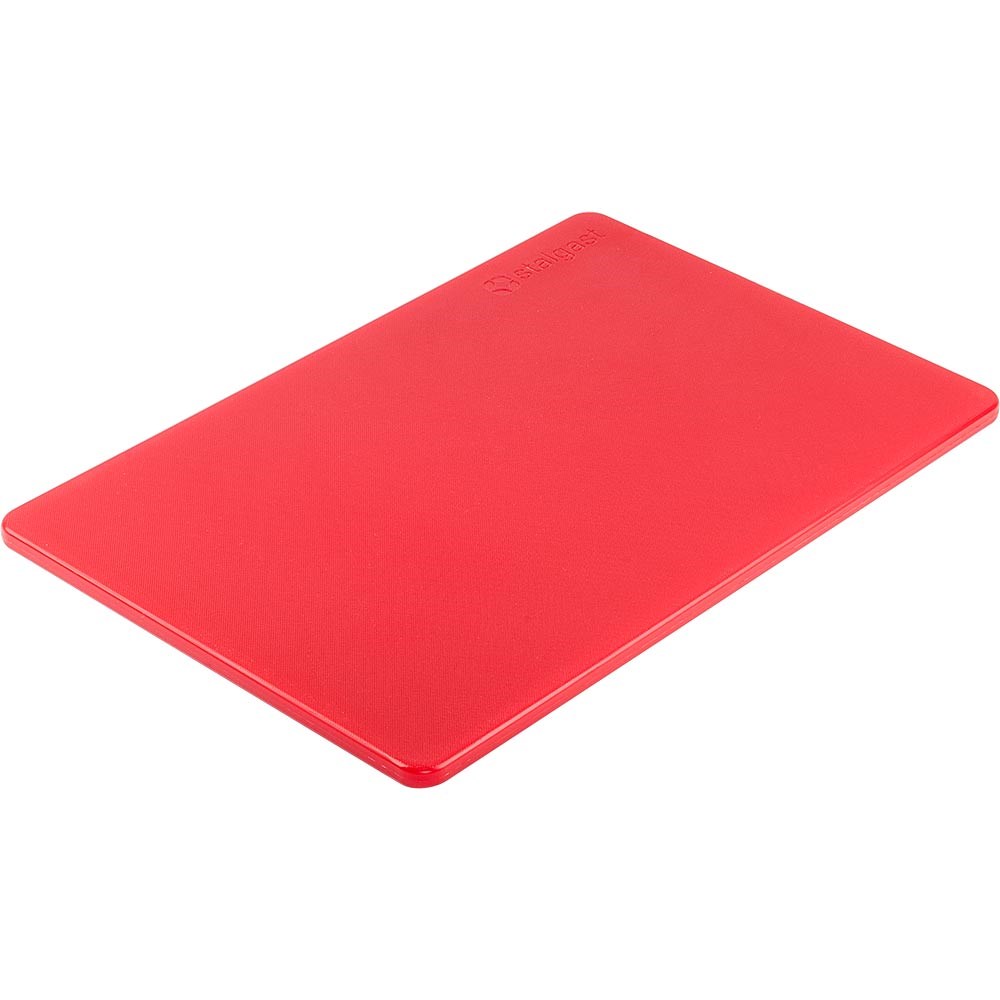 Schneidbrett, HACCP, Farbe rot, 450 x 300 x 13 mm (BxTxH) Schneidbrett, HACCP, Farbe rot, 450 x 300 x 13 mm (BxTxH)