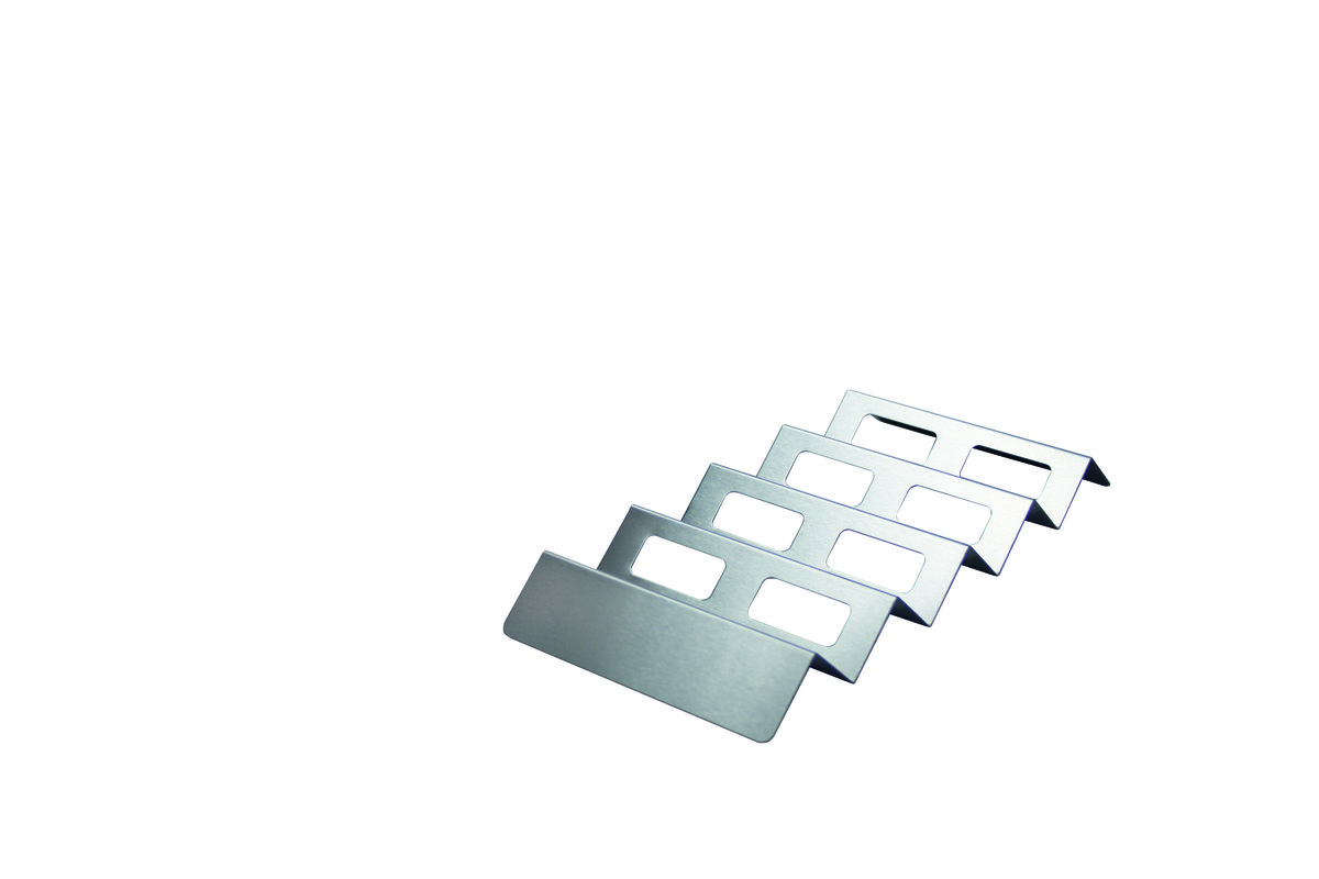 Snack-Verkaufsständer Edelstahl 370 x 175 x 35 mm