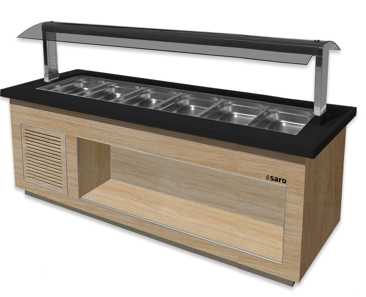 HeißesBuffetfür6x1/1GN,ModellPREMIUMLINESB-H230OAK