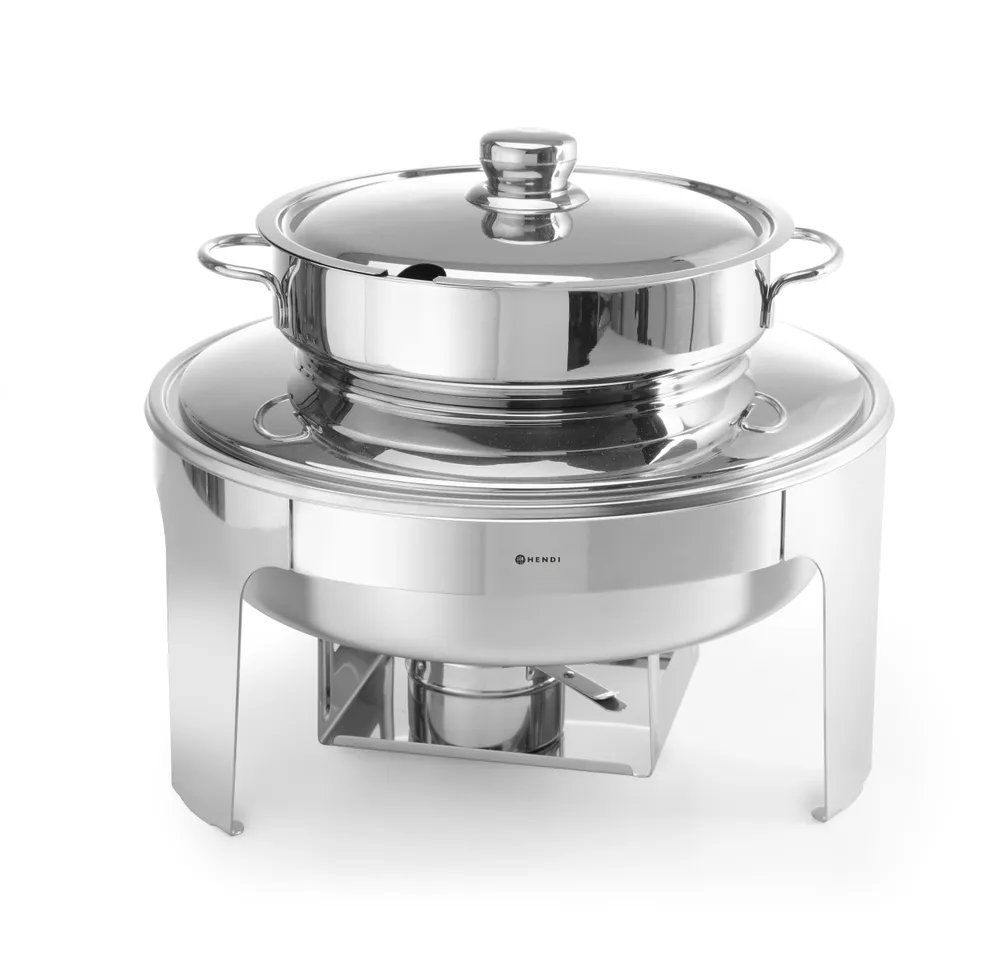 Suppen Chafing Dish, Spiegelglanz, Profi Line, 10L, ⌀420x(H)380mm Suppen Chafing Dish, Spiegelglanz, Profi Line, 10L, ⌀420x(H)380mm