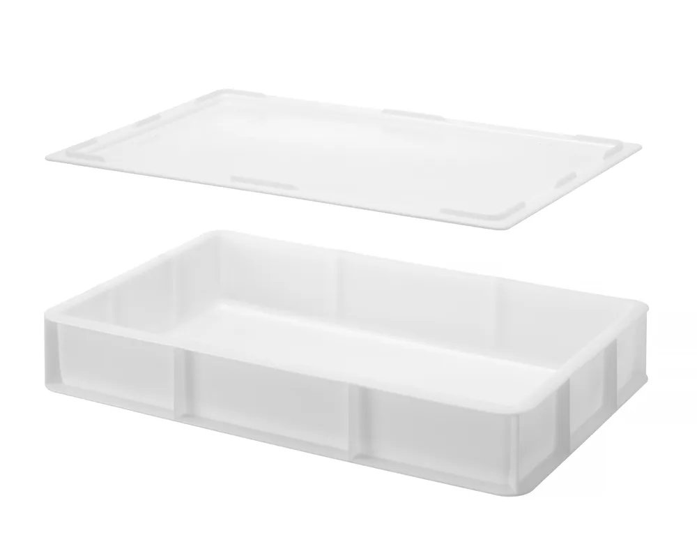 Deckel für Pizzateigbox GN 1/1, GN 1/1, Weiß, 530x325x(H)20mm Deckel für Pizzateigbox GN 1/1, GN 1/1, Weiß, 530x325x(H)20mm