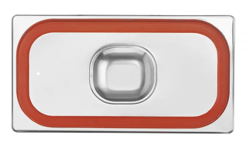 Gastronorm-Deckel mit Silikonrand, Profi Line, GN 1/3, 325x176mm Gastronorm-Deckel mit Silikonrand, Profi Line, GN 1/3, 325x176mm