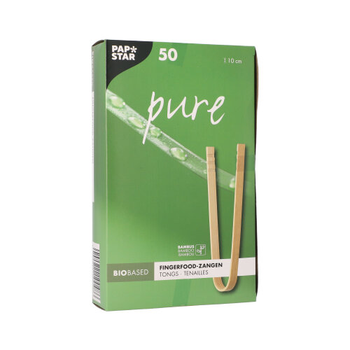 30000 Fingerfood - Zangen, Bambus "pure" 10 cm