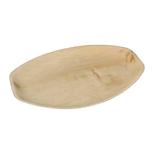 1080 Tabletts, Palmblatt "pure" oval 3 cm x 37 cm x 25 cm natur
