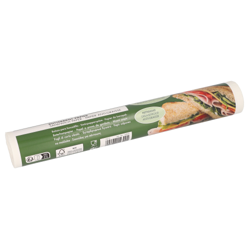 108000 Blatt Butterbrotpapier 25 cm x 30 cm weiss