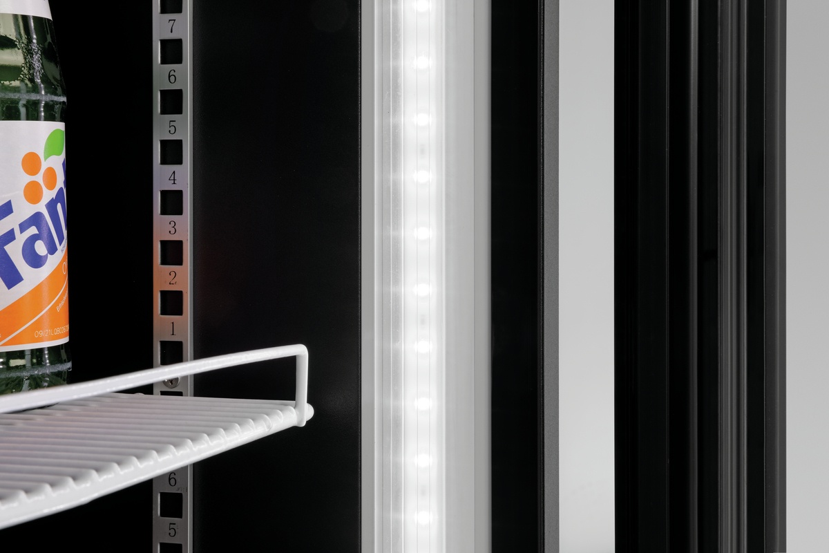 Glastürenkühlschrank 300L