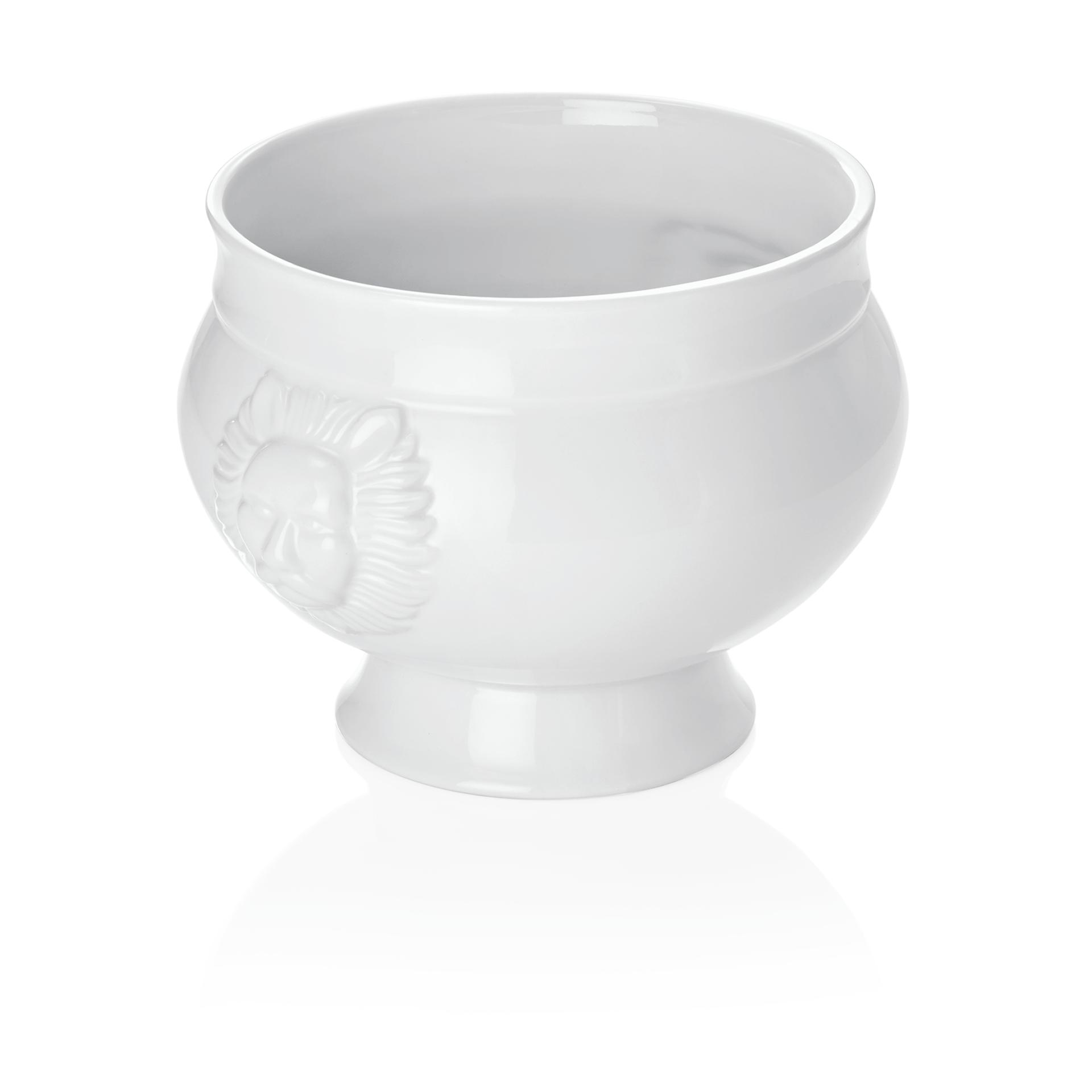 Löwenkopfterrine 3,5 L, Ø 19 cm, (H) 18,5 cm Löwenkopfterrine 3,5 L, Ø 19 cm, (H) 18,5 cm