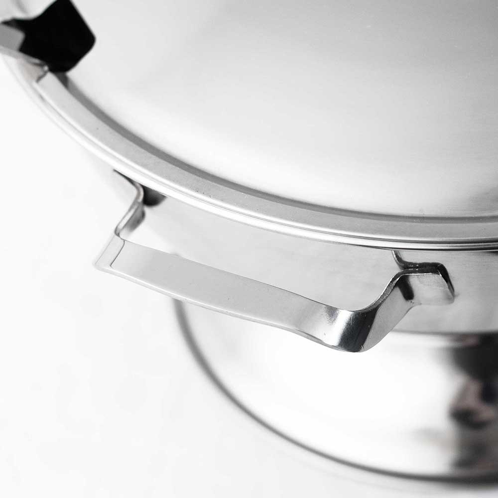 Suppenterrine aus Edelstahl, 3 Liter