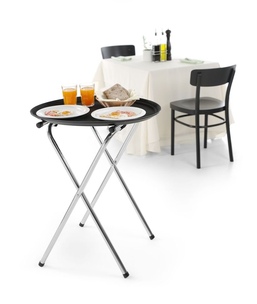 Zusammenklappbarer Tablettständer, 520x410x(H)800mm Zusammenklappbarer Tablettständer, 520x410x(H)800mm