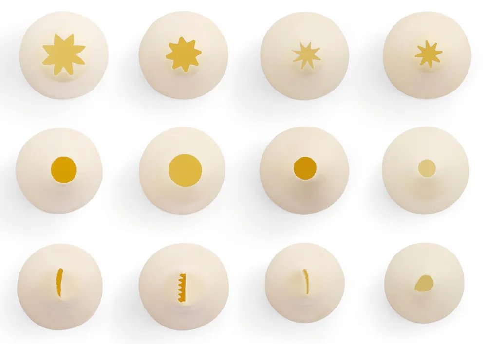 Spritztüllen - sortiert, ø 6-8-10-12