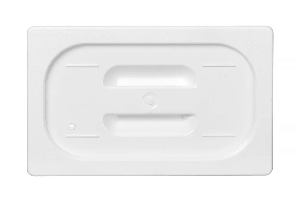 Gastronorm Deckel, GN 1/4, Weiß, 265x162mm Gastronorm Deckel, GN 1/4, Weiß, 265x162mm