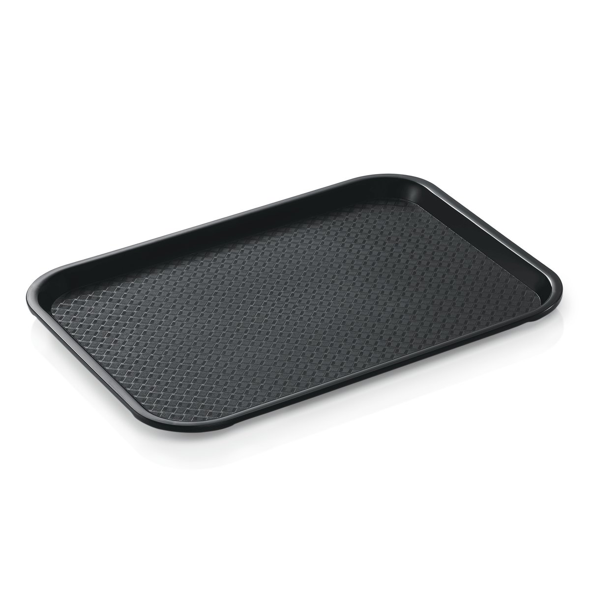 Tablett Tray 95, 35,3 x 27,5 x 1,5 cm, schwarz, Tablett Tray 95, 35,3 x 27,5 x 1,5 cm, schwarz,