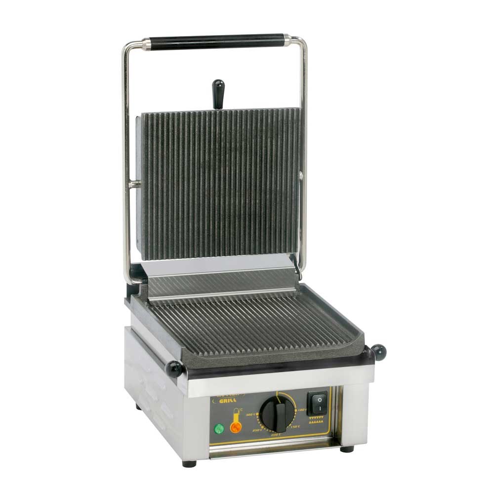 ROLLER GRILL Kontaktgrill, 2 kW, Abmessung 330 x 385 x 220 mm (BxTxH)